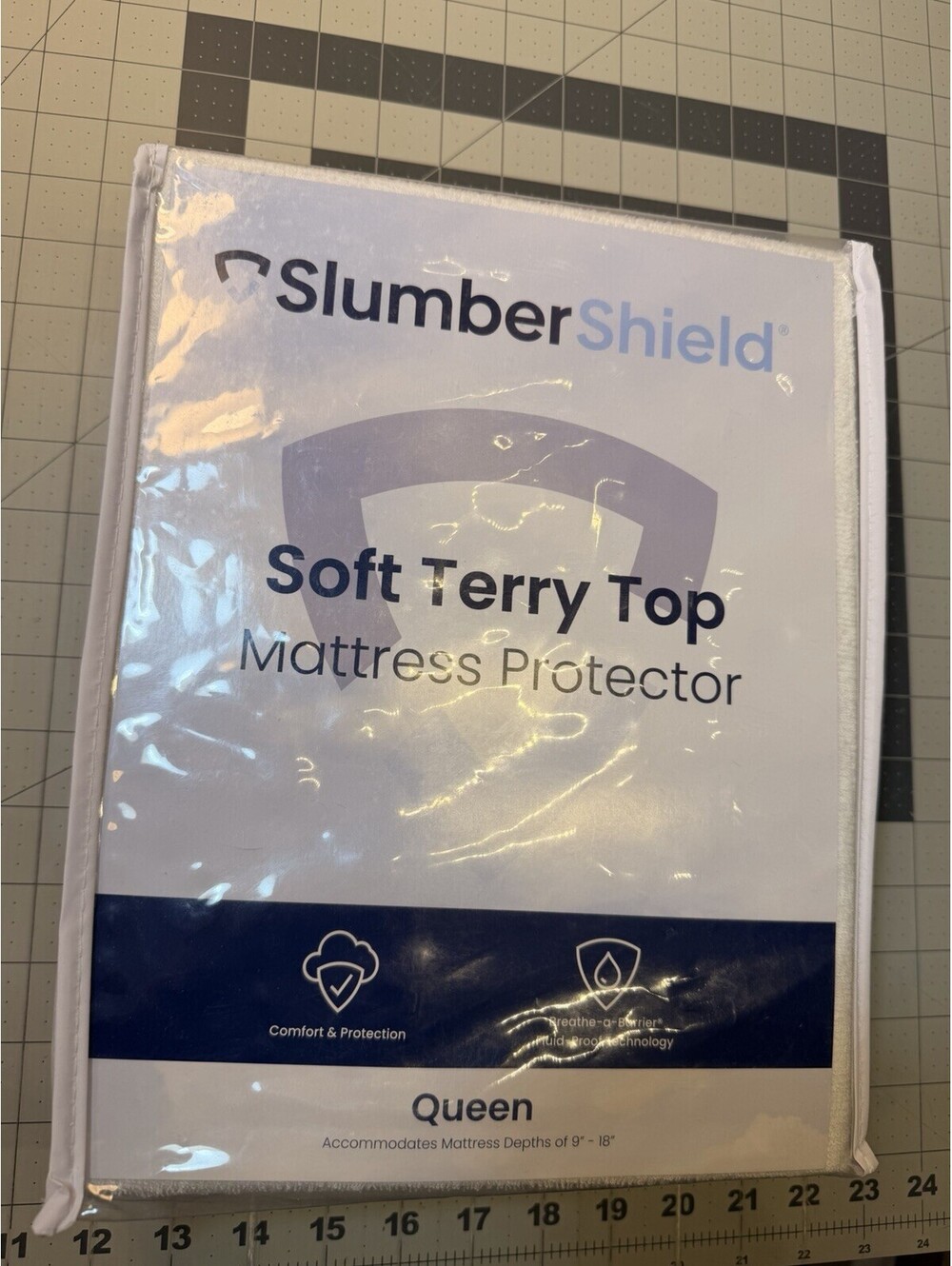 NEW SlumberShield Luxe Soft Terry Cloth Mattress Protector